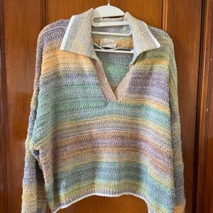 Universal threads crochet sweater